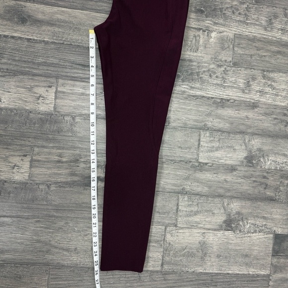 SPANX Burgundy Maroon Seamless Leggings Tights - M - Picture 6 of 7